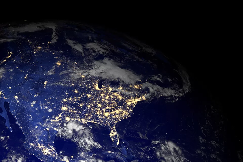 United States from Space